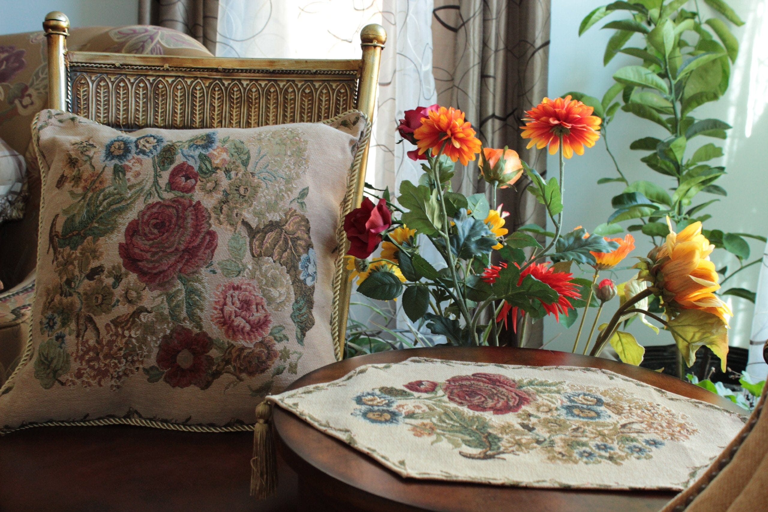 Tache Country Rustic Morning Meadow Placemat (3098)