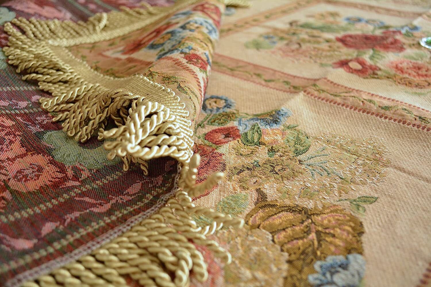 Tache Colorful Floral Country Rustic Morning Meadow Tablecloths (3098) - Tache Home Fashion