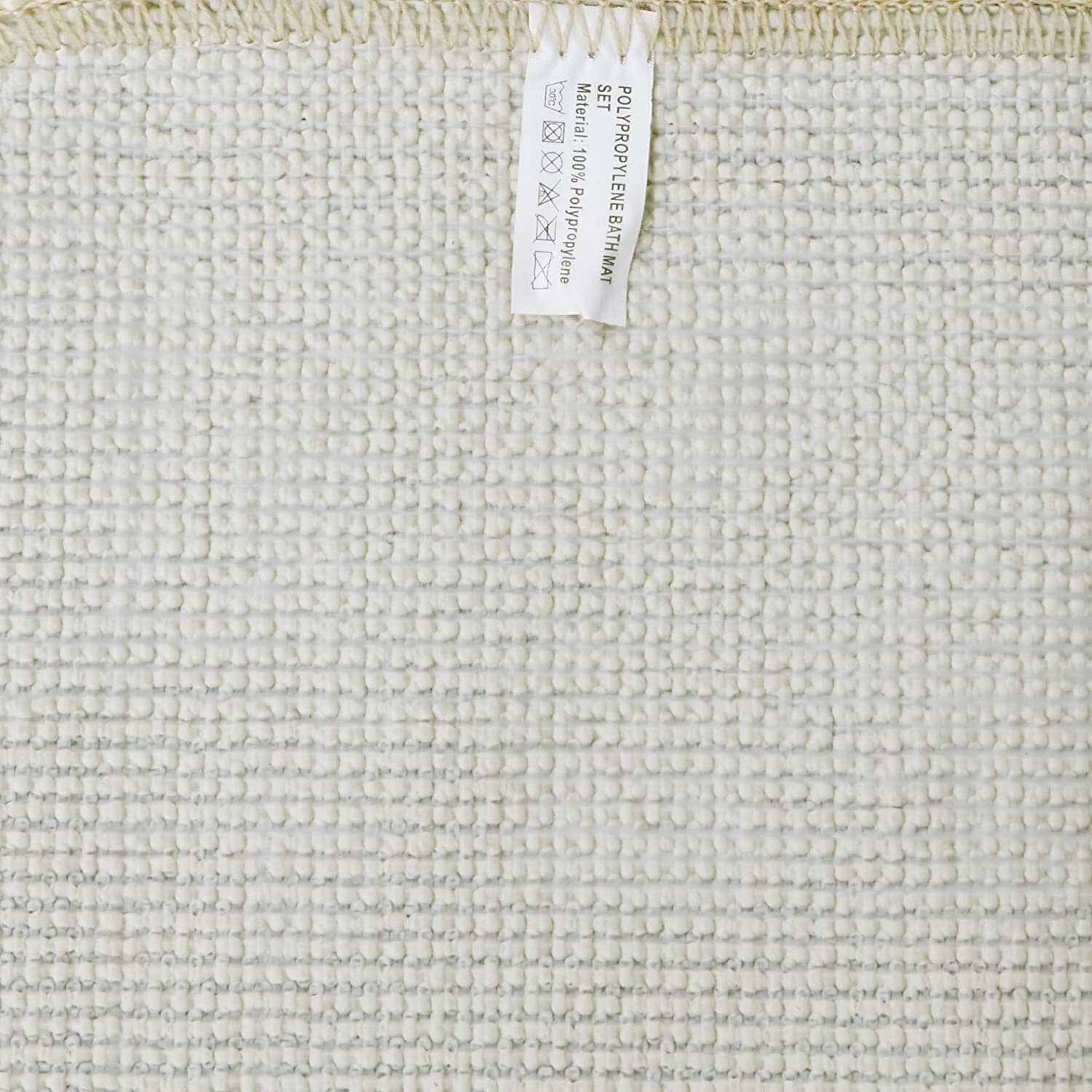 Tache Super Absorbent Microfiber French Vanilla Rug - Tache Home Fashion