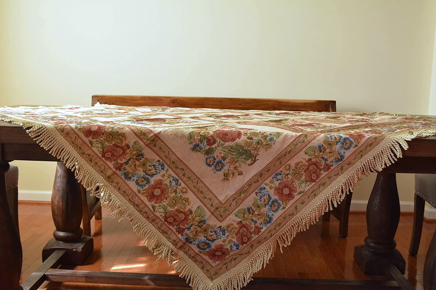 Tache Colorful Floral Country Rustic Morning Meadow Tablecloths (3098) - Tache Home Fashion