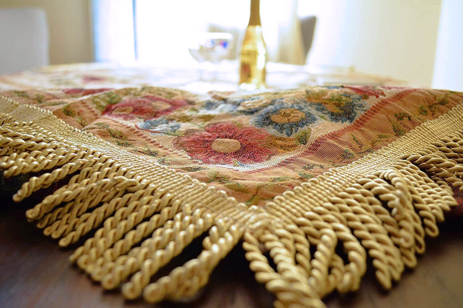 Tache Colorful Floral Country Rustic Morning Meadow Tablecloths (3098) - Tache Home Fashion