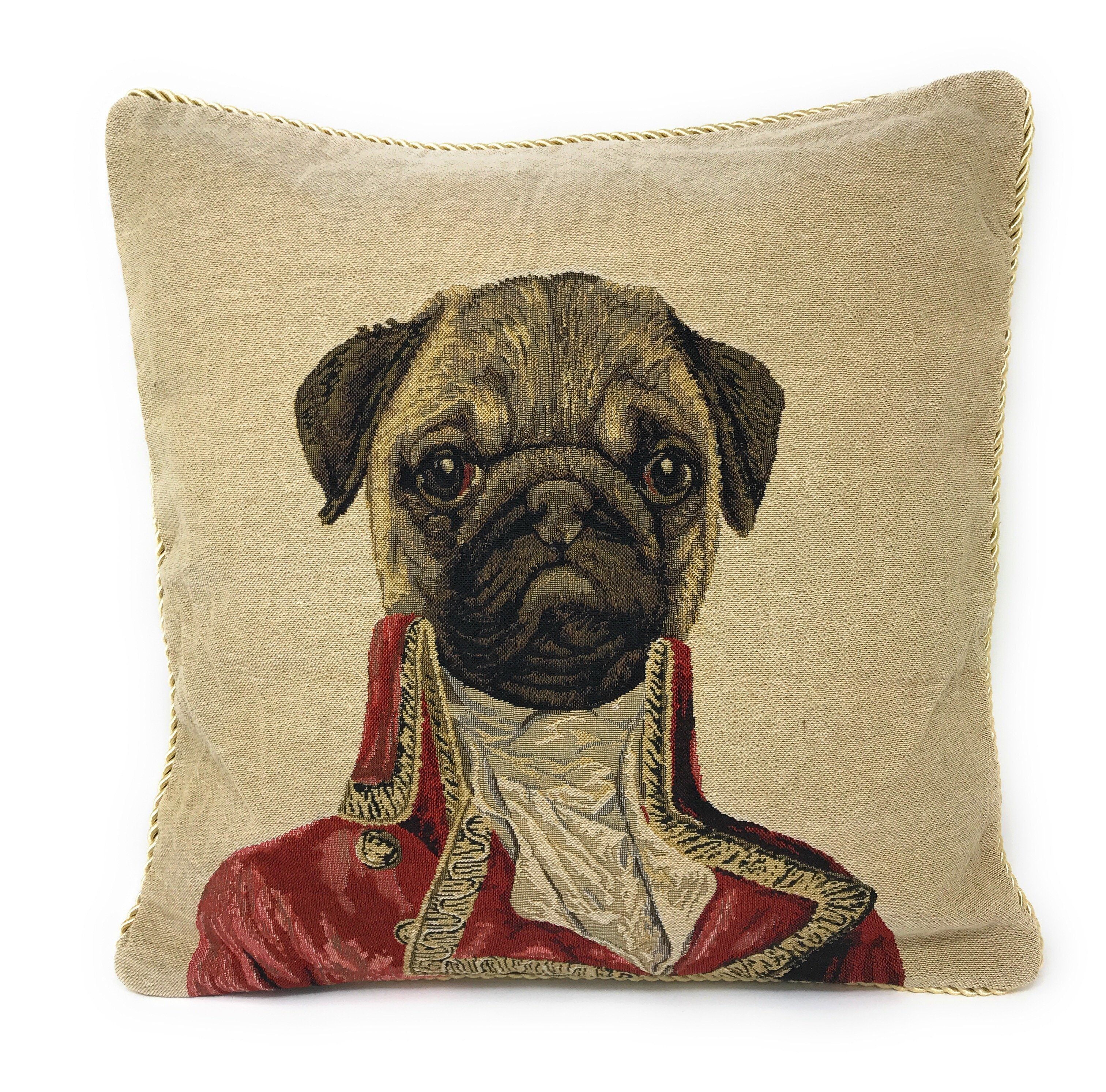 Tache Napoleon Bowaparte Vintage Tapestry Throw Pillow Cover (CC-6011) - Tache Home Fashion