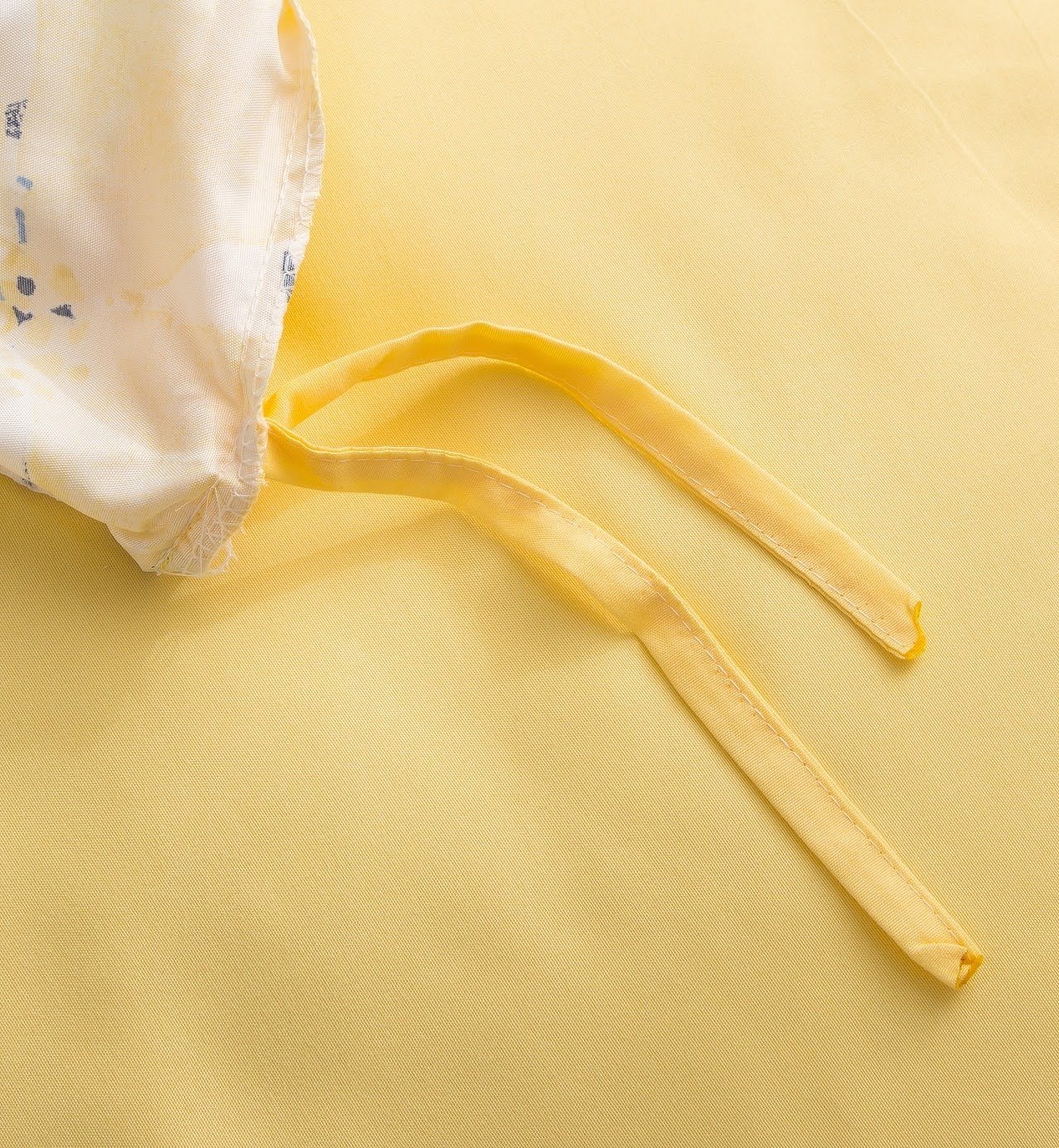 Tache Microfiber Watercolor Tropical Floral Yellow Blue Duvet Cover (JHW-841) - Tache Home Fashion