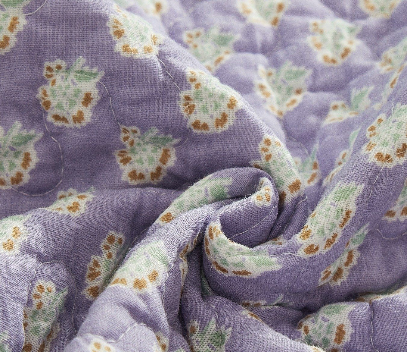 Tache Bohemian Night Flower Paisley Floral Navy Blue Pastel Cotton Patchwork Quilt Set (JHW-882) - Tache Home Fashion