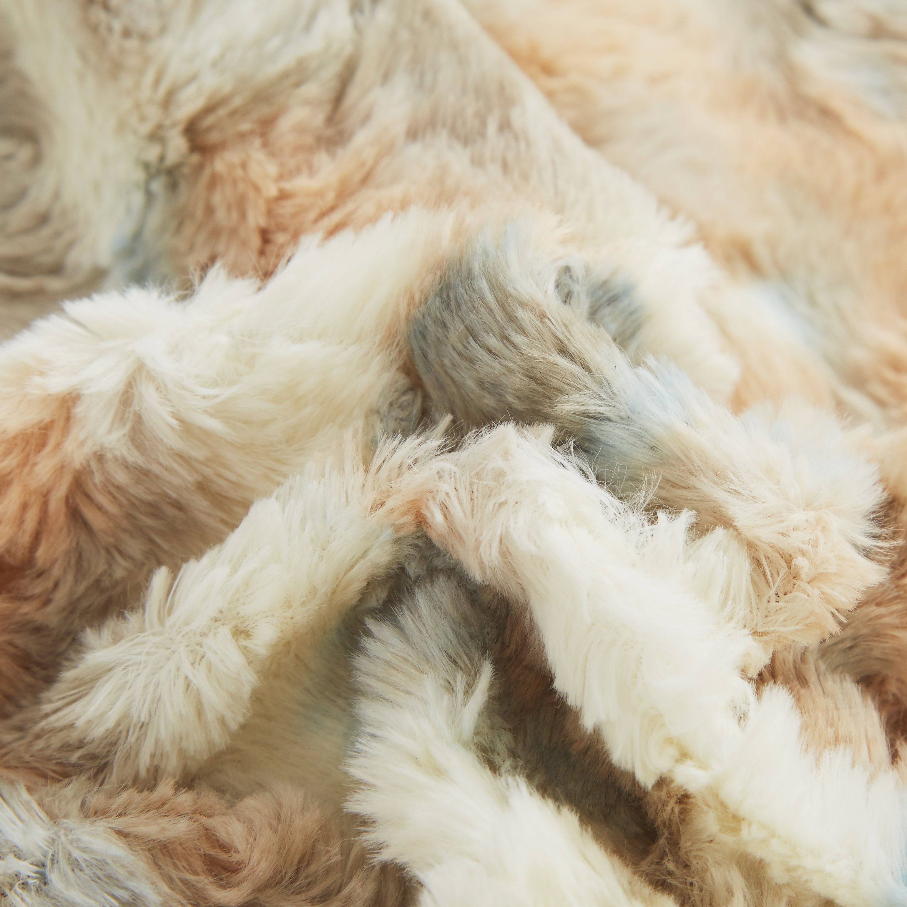 Tache Luxurious Russian Lynx Faux Fur Throw Blanket (DY12) - Tache Home Fashion