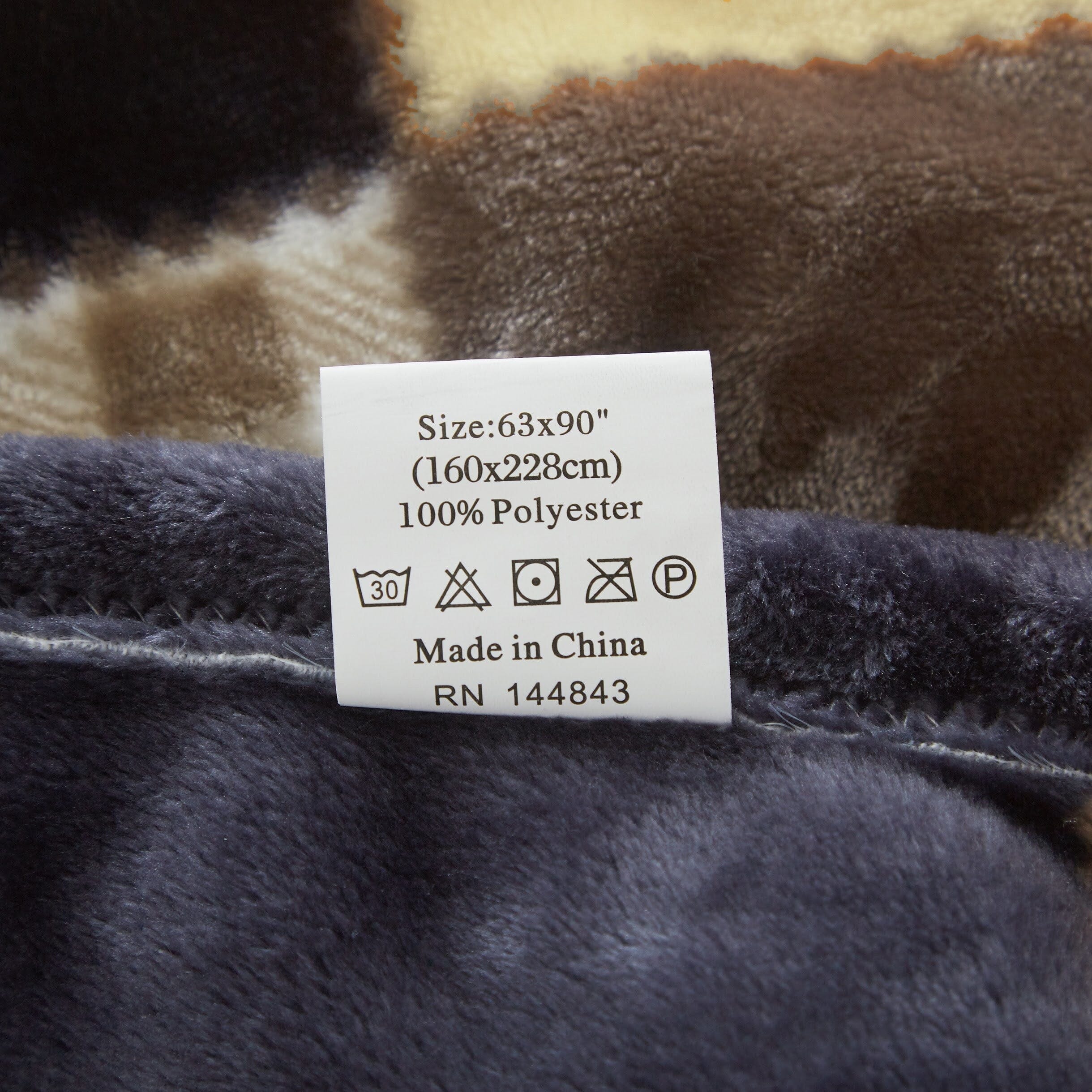 Tache Buttermilk Fall Yellow Brown Farmhouse Super Soft Plaid Patchwork Throw Blanket (4026) - Tache Home Fashion