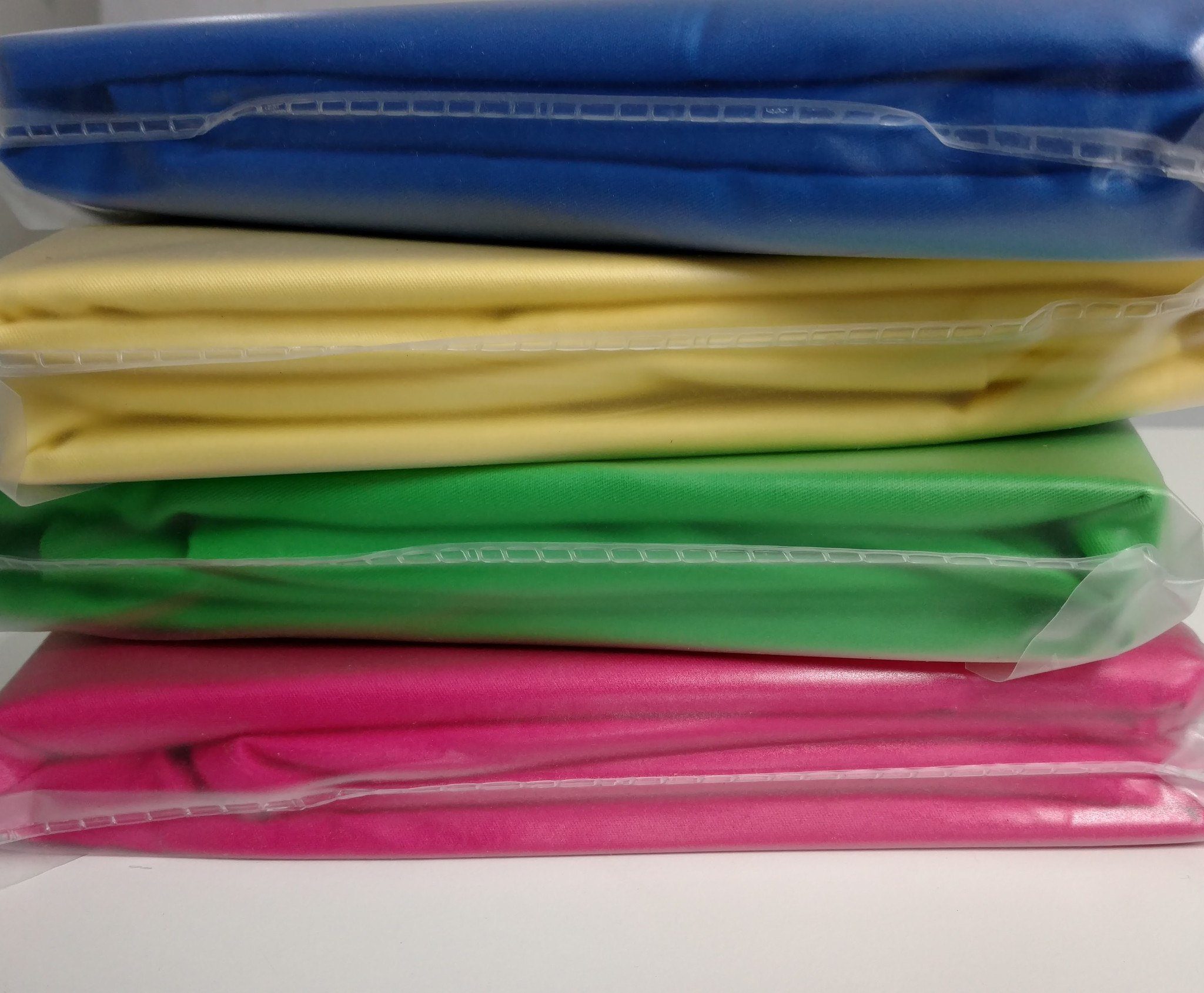 Tache 2-3 Piece 100% Cotton Solid Banana Yellow Duvet Cover Set (TA2-3PDUV-YB) - Tache Home Fashion