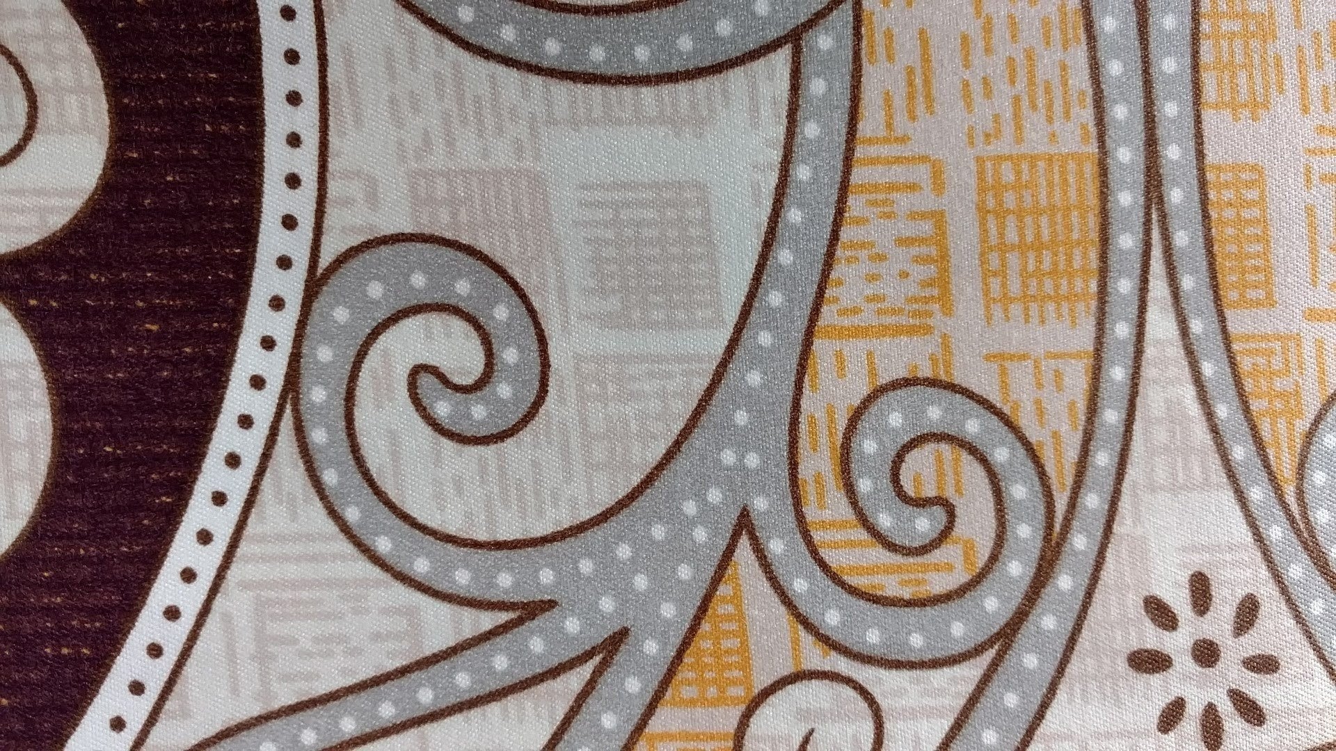 Tache Maroon Mandala Damask Duvet Cover Set Twin (2131) - Tache Home Fashion