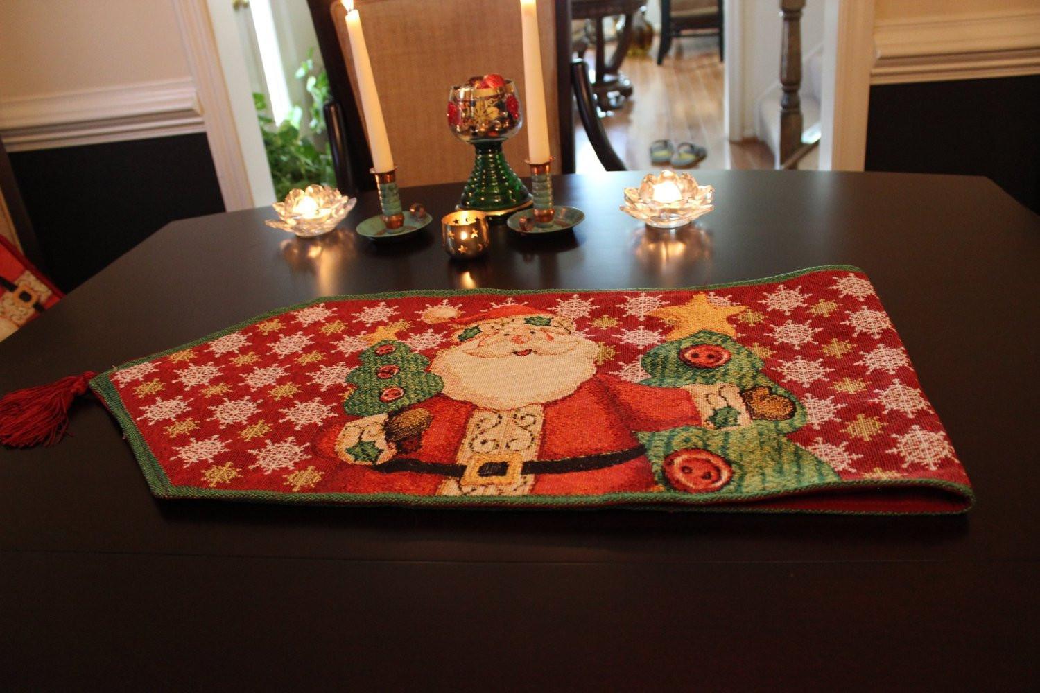 Tache Santa Claus Is Coming to Town Table Runners (DB15191) - Tache Home Fashion