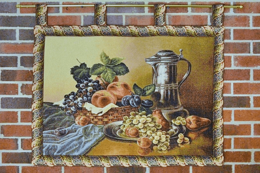 Tache Tapestry Fruit Bouquet Seasonal Harvest Feast Wall Hanging Art 33 x 24 (13123) - Tache Home Fashion