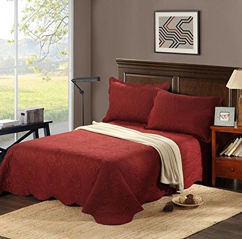 Ultrasonic reversible bedspread