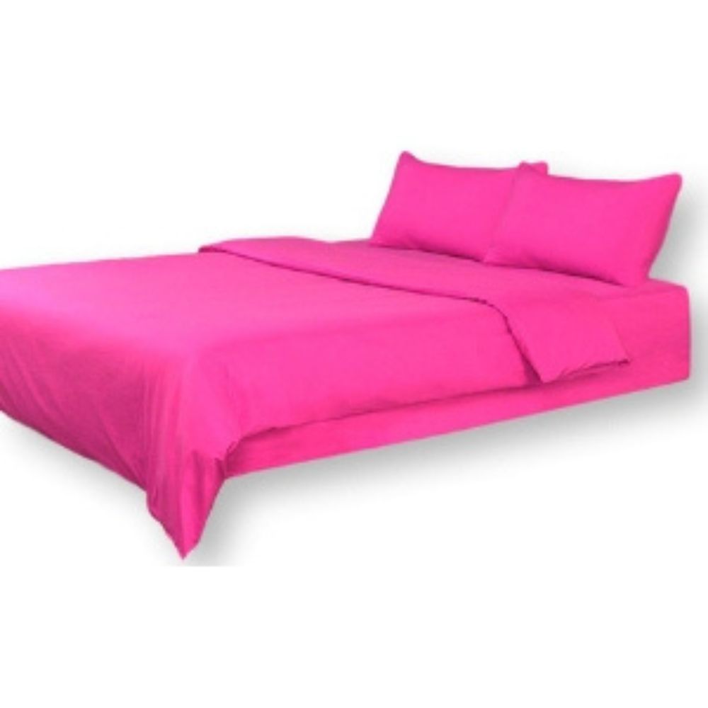 Tache Rose Pink Duvet Cover Set (TA505-RP-DS)