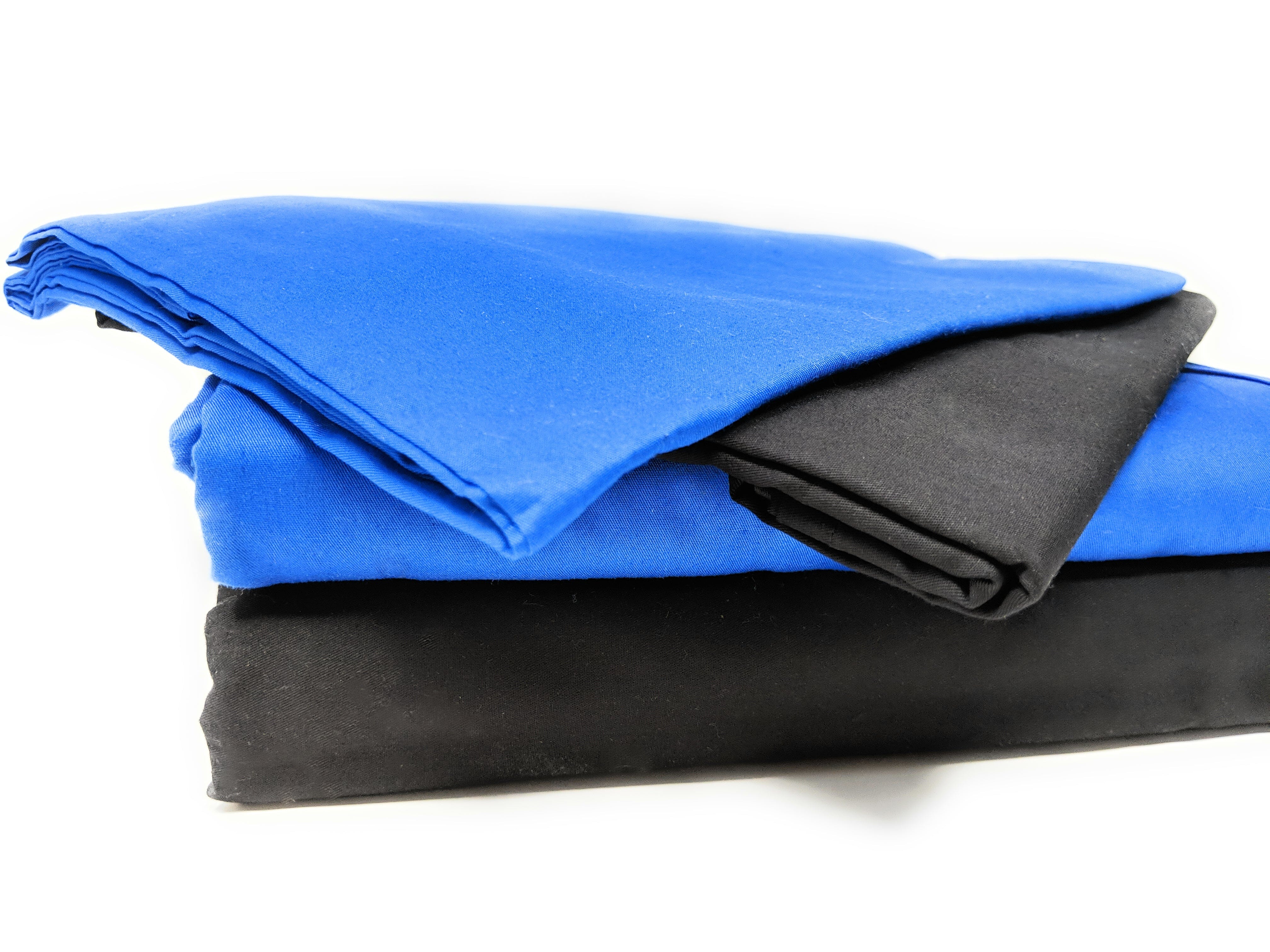 Tache Deep Blue Reversible Duvet Cover Set (DC46PC-BB) - Tache Home Fashion
