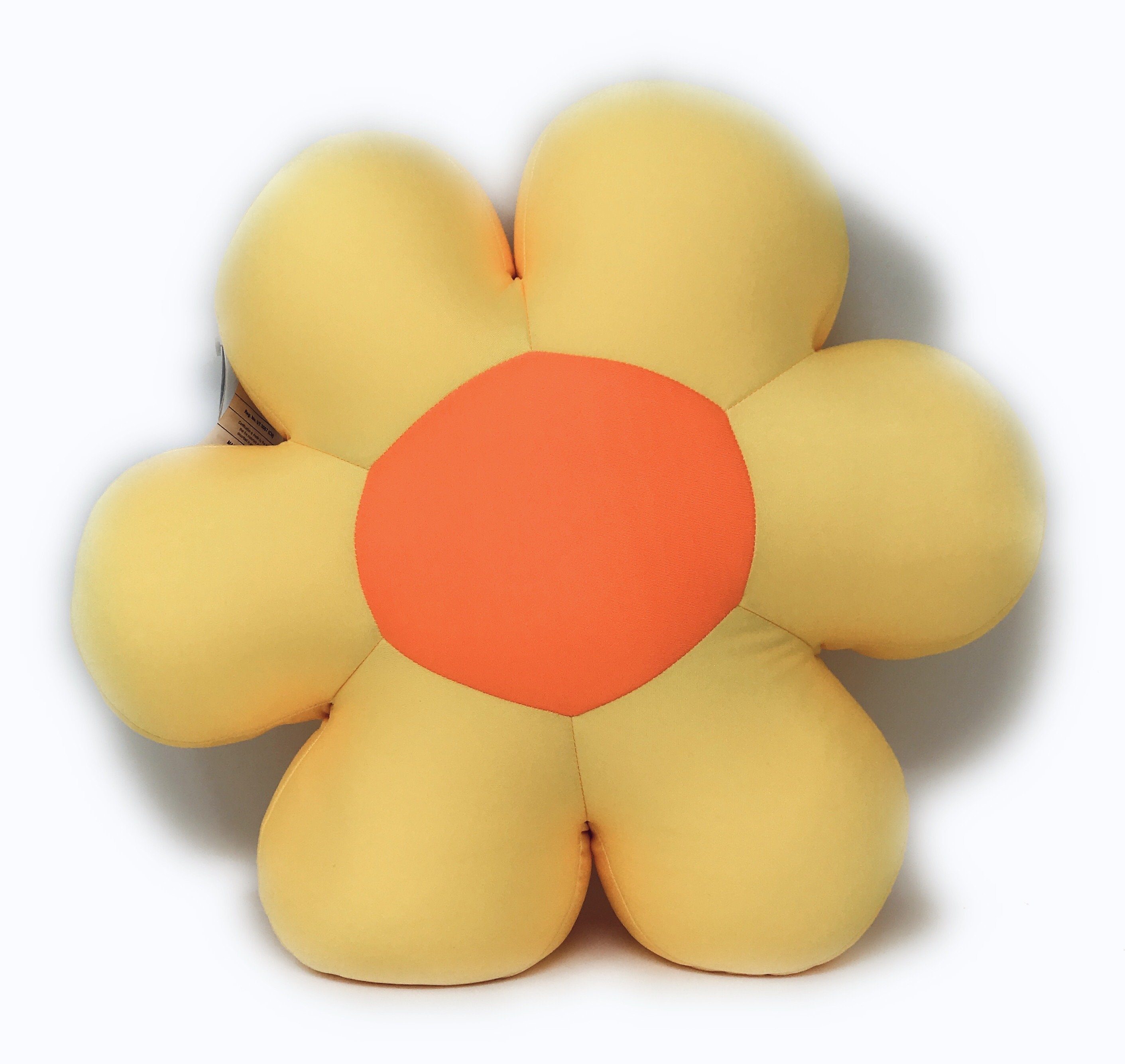 Tache Squishy Microbead Colorful Flower Shaped Throw Pillow 18" - Tache Home Fashion