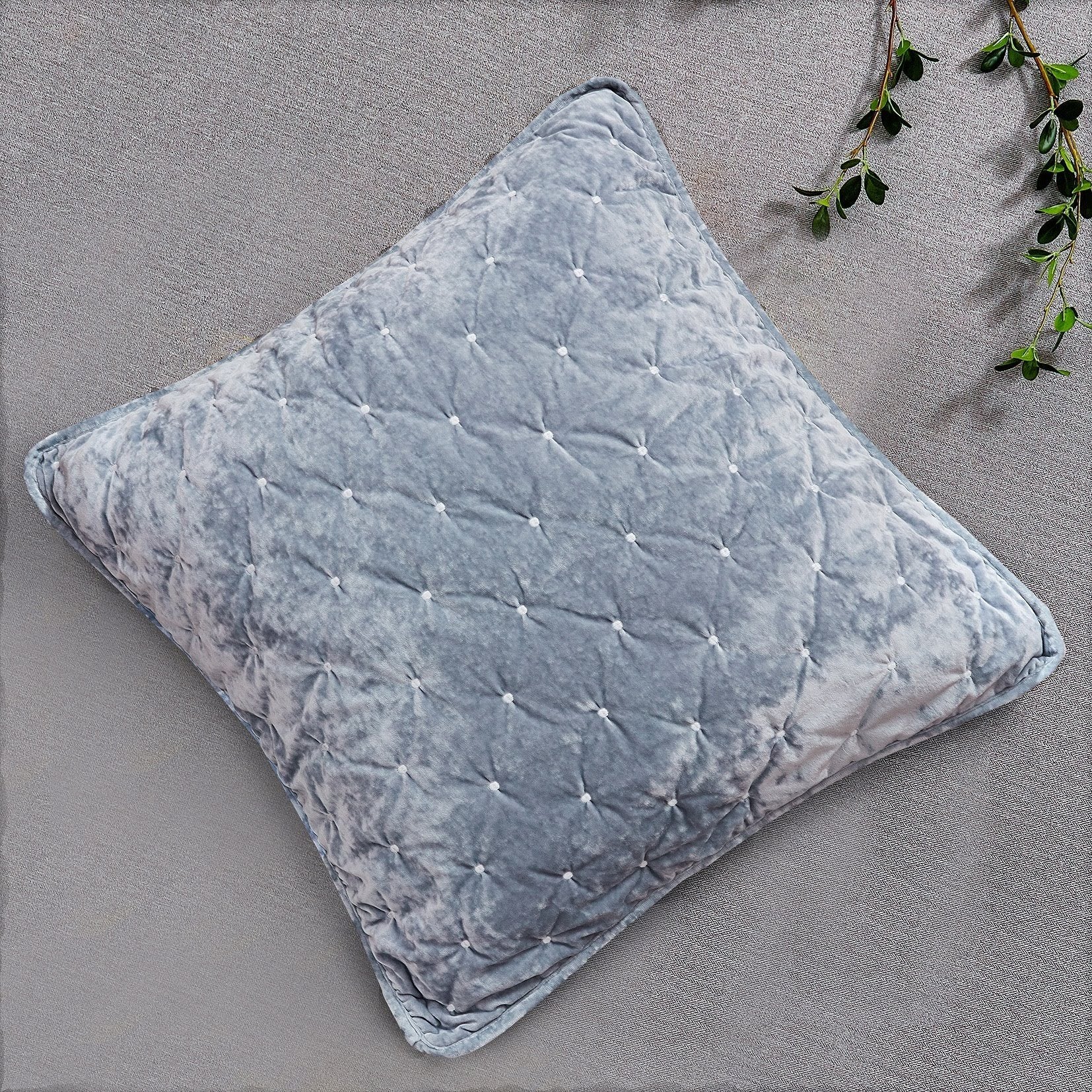 Velvet euro sham covers hotsell