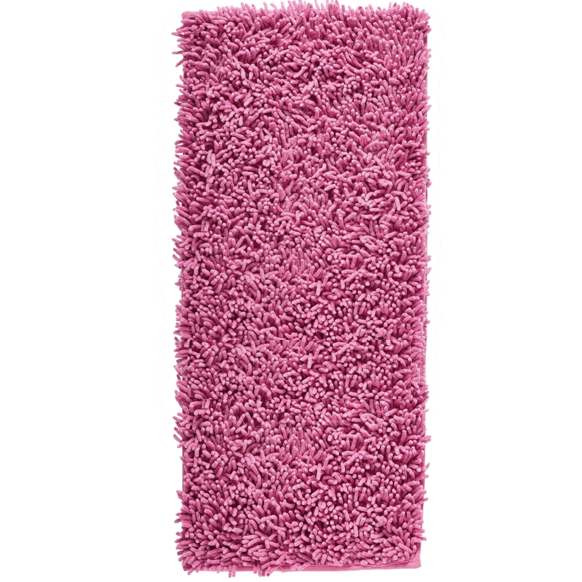 Tache Long 31x96 Inch Hot Pink Shag Chenille Runner Rug