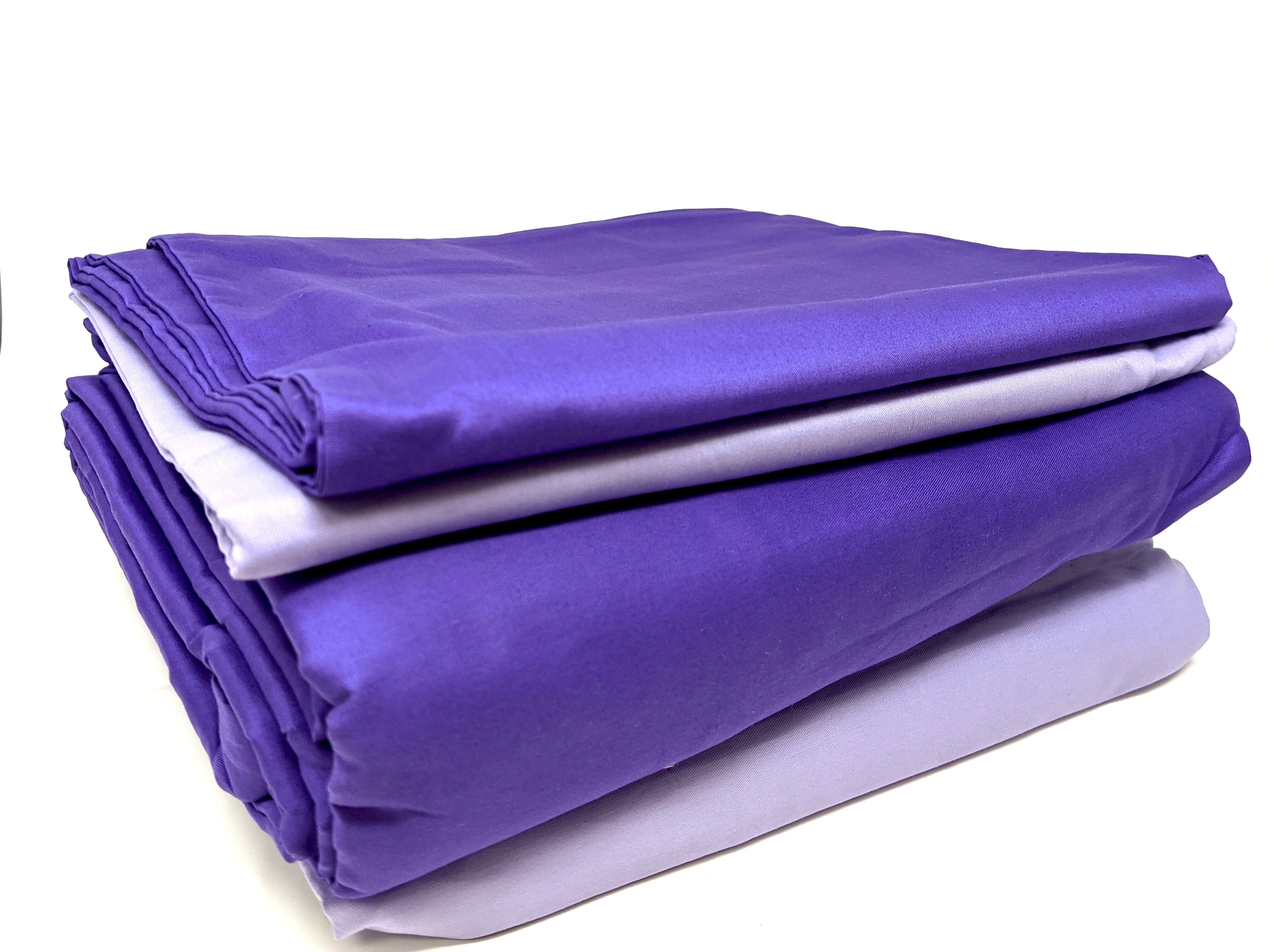 Tache Dark Purple/ Light Purple Reversible Duvet Cover Set (DC46PC-PP) - Tache Home Fashion