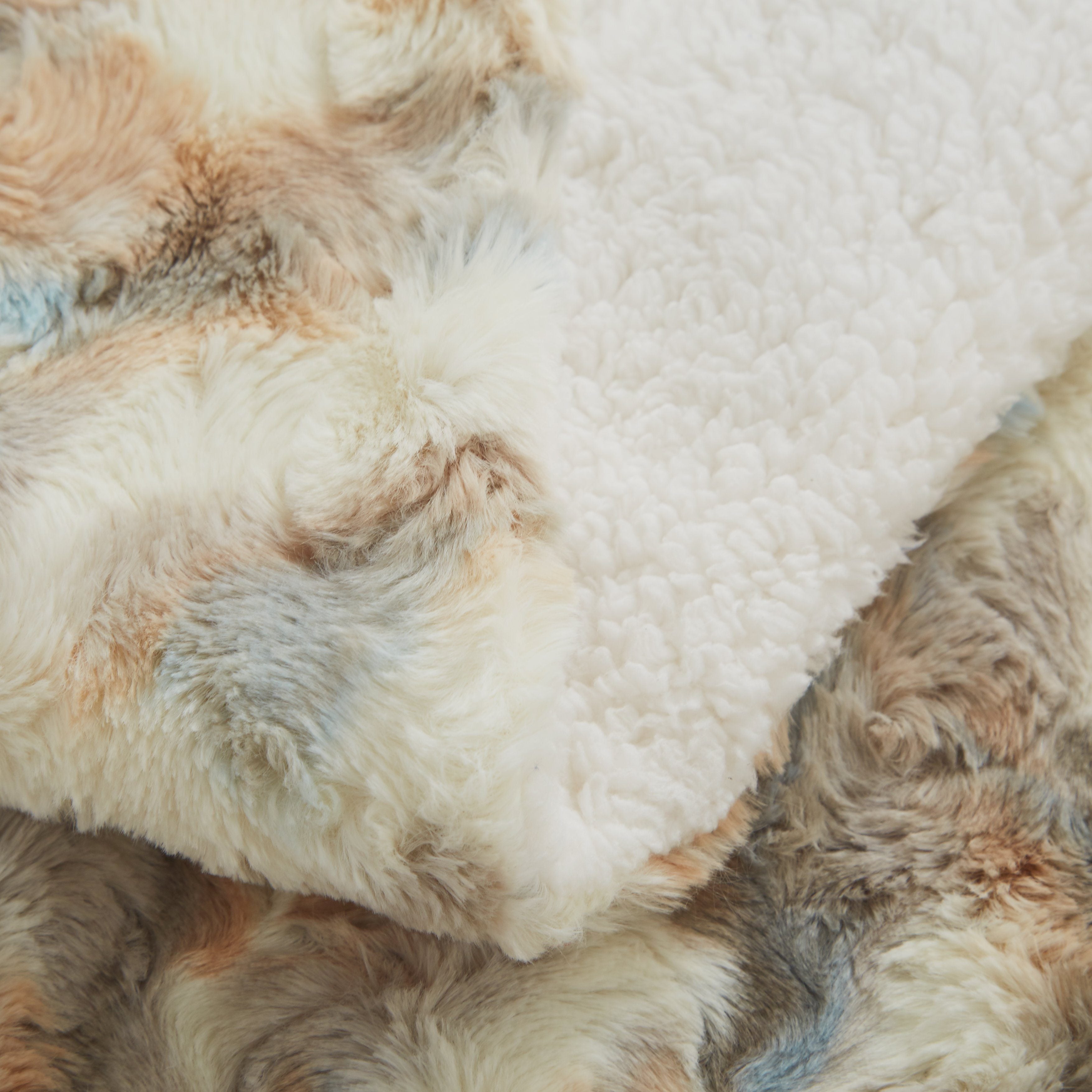 Tache Luxurious Russian Lynx Faux Fur Throw Blanket (DY12) - Tache Home Fashion