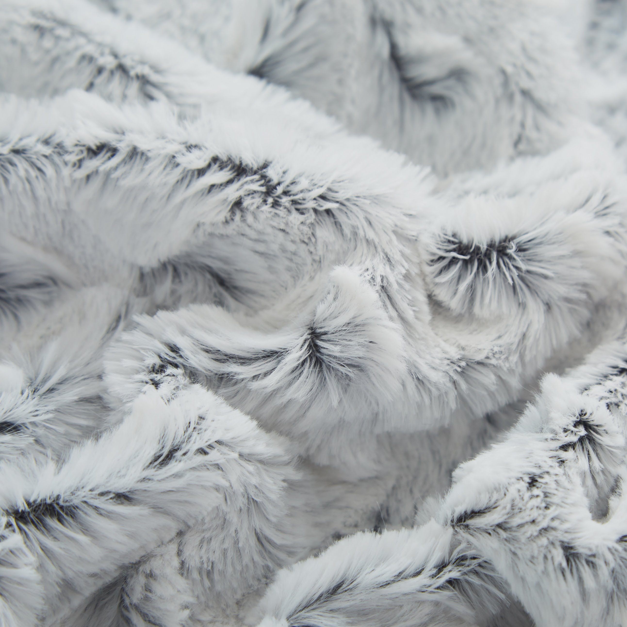  Fuzzy Faux Fur Throw Blanket Extra Soft Double-Layer