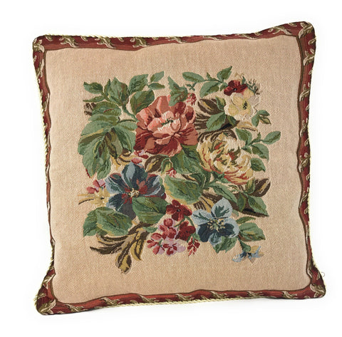 Tache Floral Loves Me Not Daisy Tapestry Throw Pillow Cover (9046)