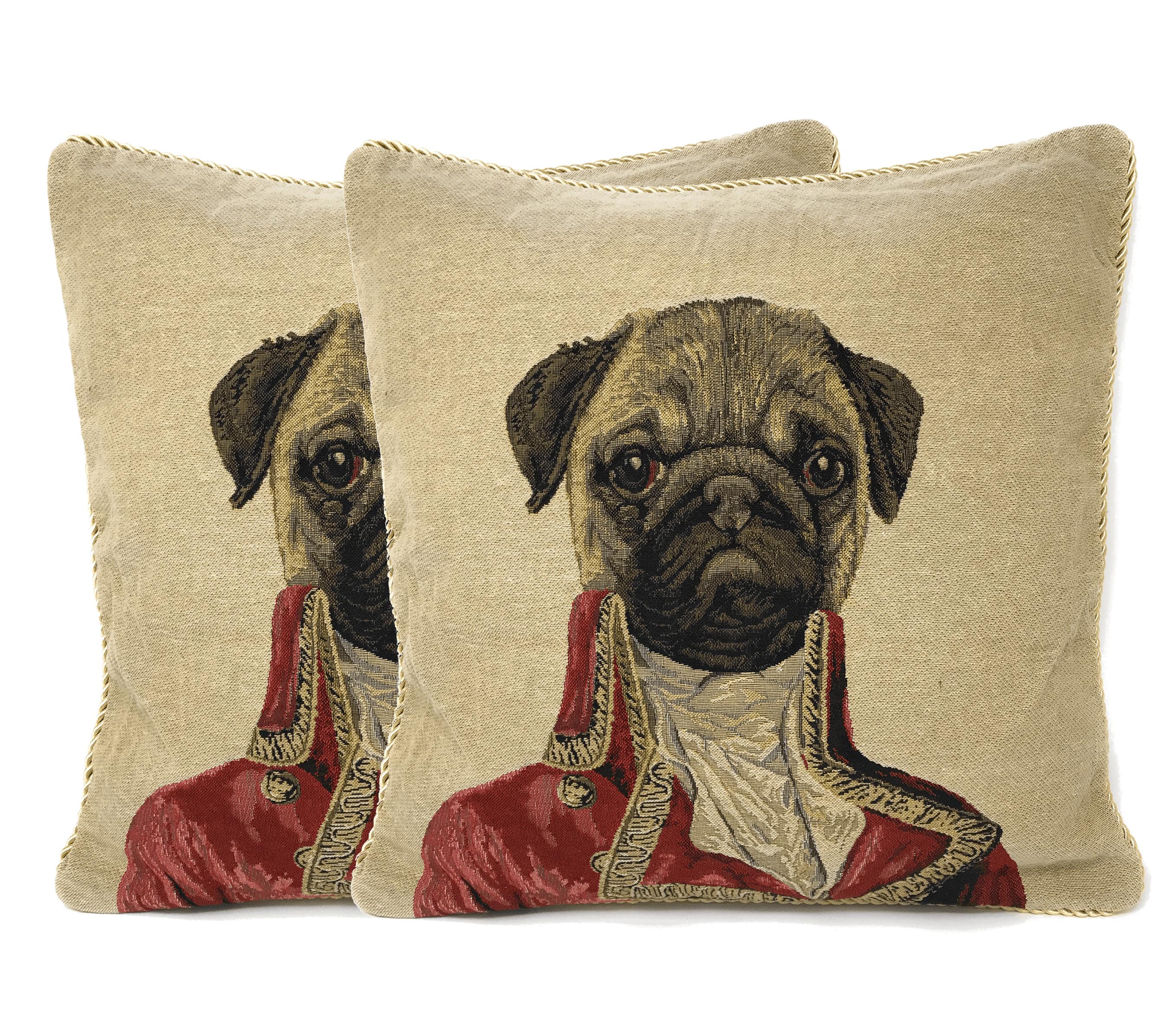 Tache Napoleon Bowaparte Vintage Tapestry Throw Pillow Cover (CC-6011) - Tache Home Fashion