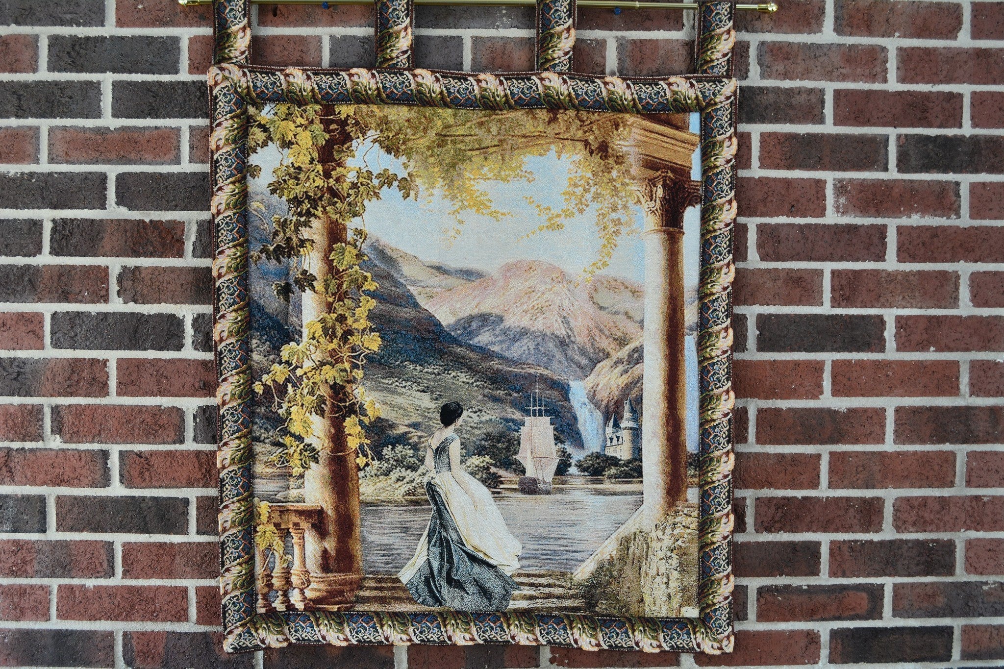 Mountain range tapestry online