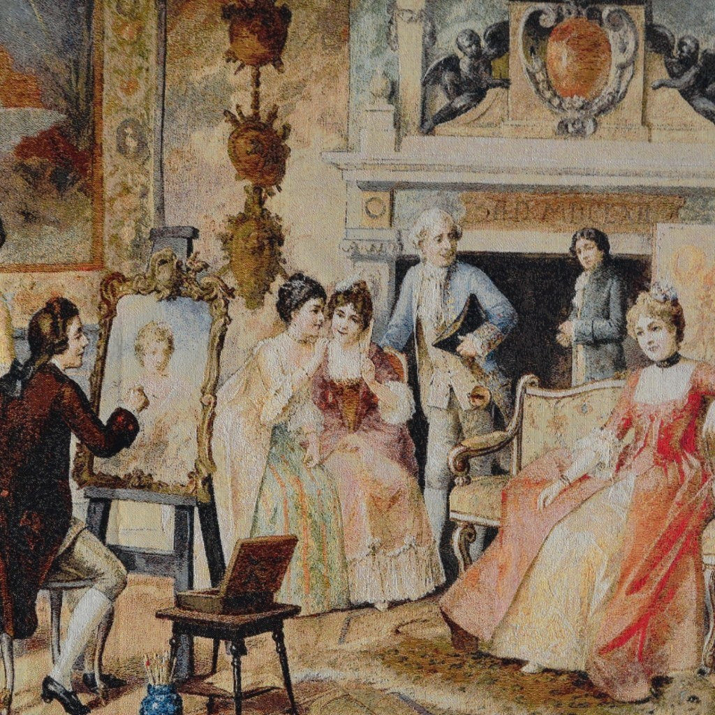 Tache Tapestry English Royal Picture Day Renaissance Artist Wall Hanging 28 x 41 (15394) - Tache Home Fashion