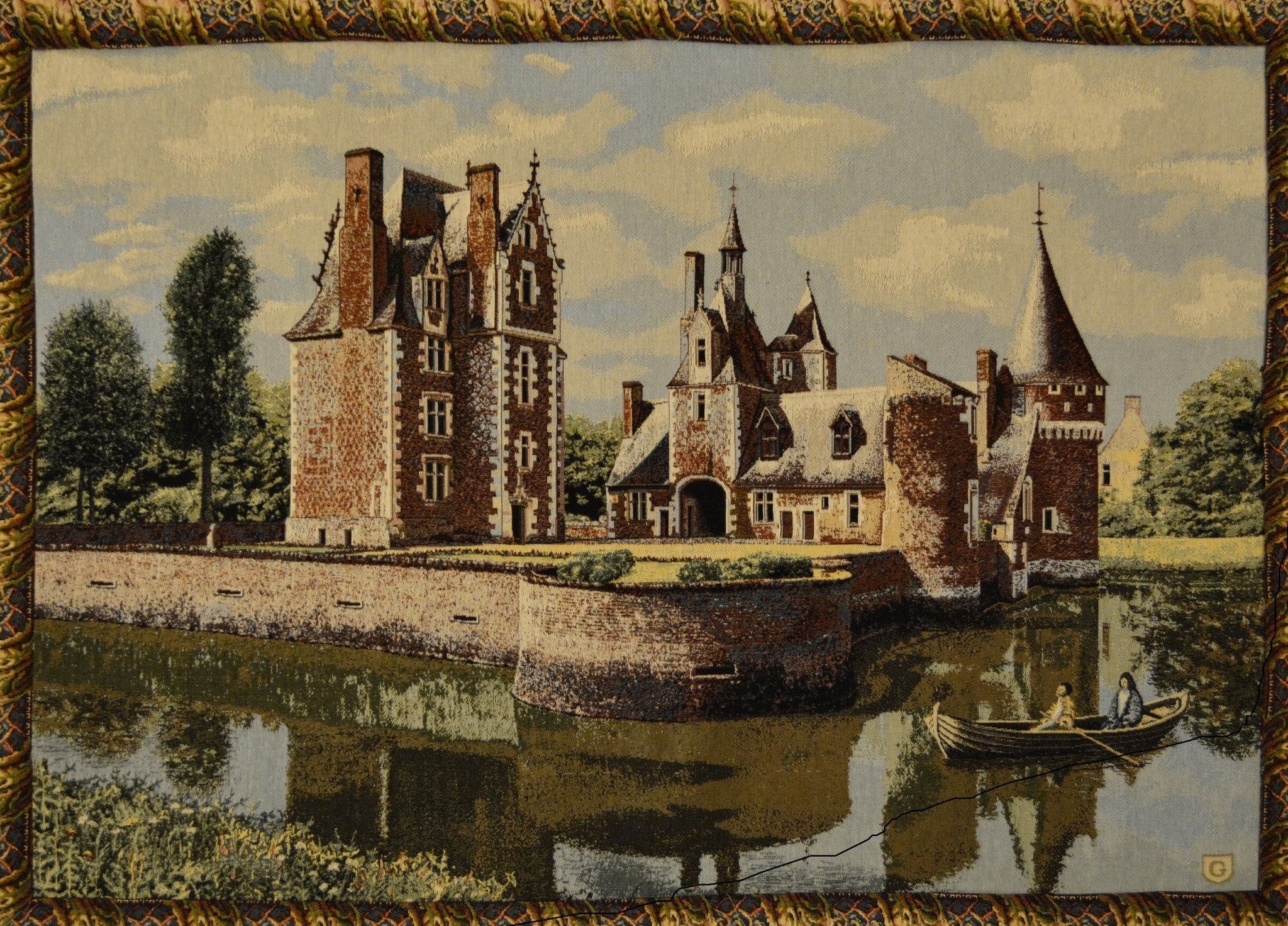 Victorian tapestry hotsell wall hanging