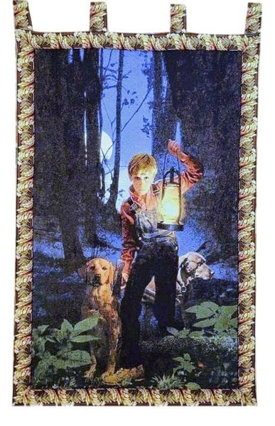 plant tapestry wall hanging Tache Where the Red Fern Grows Tapestry Decorative Wall Hanging 28 x 47 (12243)