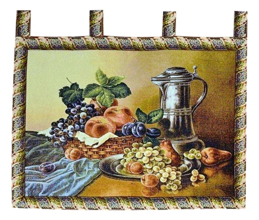 Tache Tapestry Fruit Bouquet Seasonal Harvest Feast Wall Hanging Art 33 x 24 (13123) - Tache Home Fashion